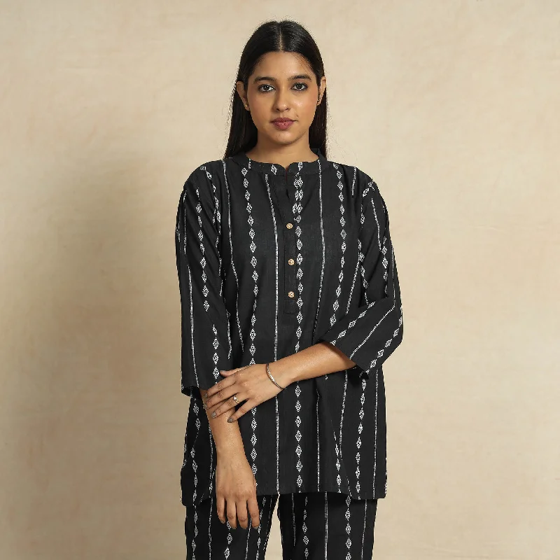 2023-919-1-111-black-jacquard-cotton-top-pyjama-night-suit-set