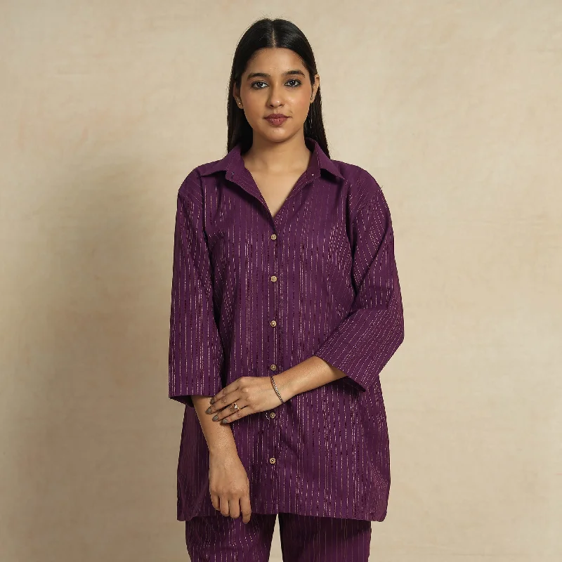 2023-919-1-131-dark-purple-jacquard-cotton-top-pyjama-night-suit-set