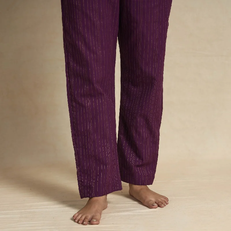 2023-919-1-131-dark-purple-jacquard-cotton-top-pyjama-night-suit-set