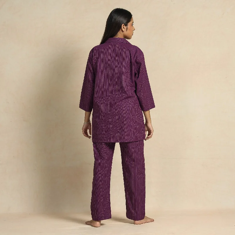 2023-919-1-131-dark-purple-jacquard-cotton-top-pyjama-night-suit-set