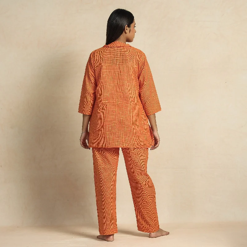 2023-919-1-21-orange-jacquard-cotton-top-pyjama-night-suit-set