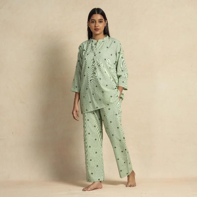 2023-919-1-81-ligth-green-jacquard-cotton-top-pyjama-night-suit-set