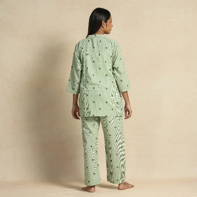 2023-919-1-81-ligth-green-jacquard-cotton-top-pyjama-night-suit-set