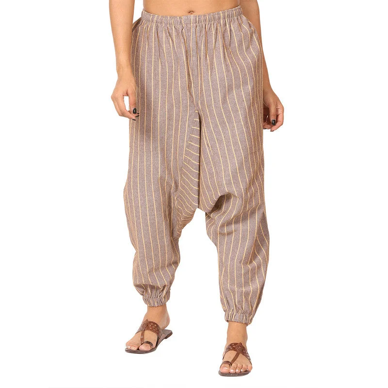 aatman-cotton-harem-pants-for-women-brown-stripes-bt01029-080524