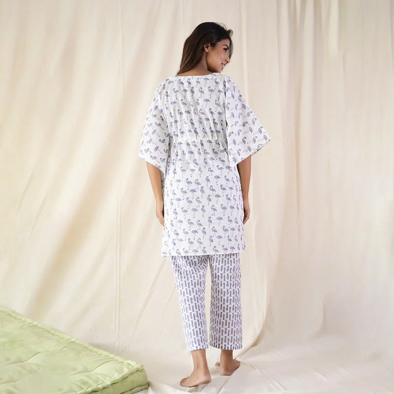 keva-cotton-kaftan-set-flamingo-print-white-op13-26922