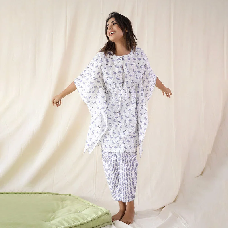 keva-cotton-kaftan-set-flamingo-print-white-op13-26922