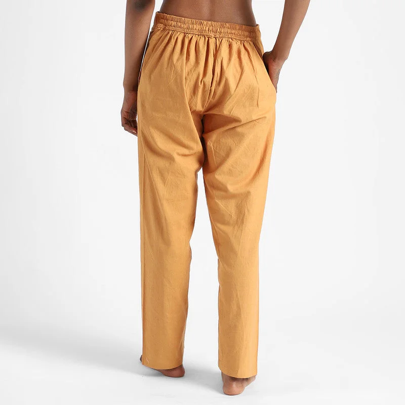 organic-cotton-pants-for-women-slim-fit-orange