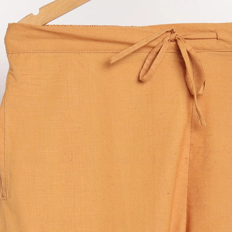 organic-cotton-pants-for-women-slim-fit-orange