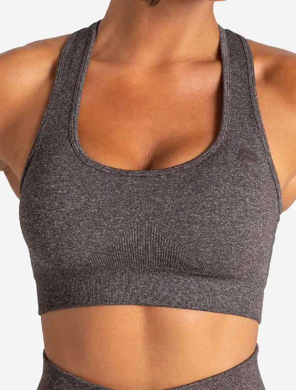 core-seamless-sports-bra-brown-marl