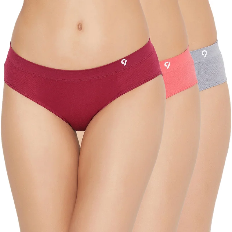 C9 AIRWEAR Mid Brief Combo For Women (5 Packs)