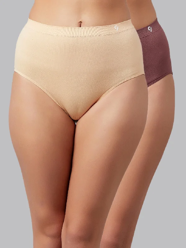 C9 AIRWEAR Women's Solid Hipster Panty Combo (3 Packs)