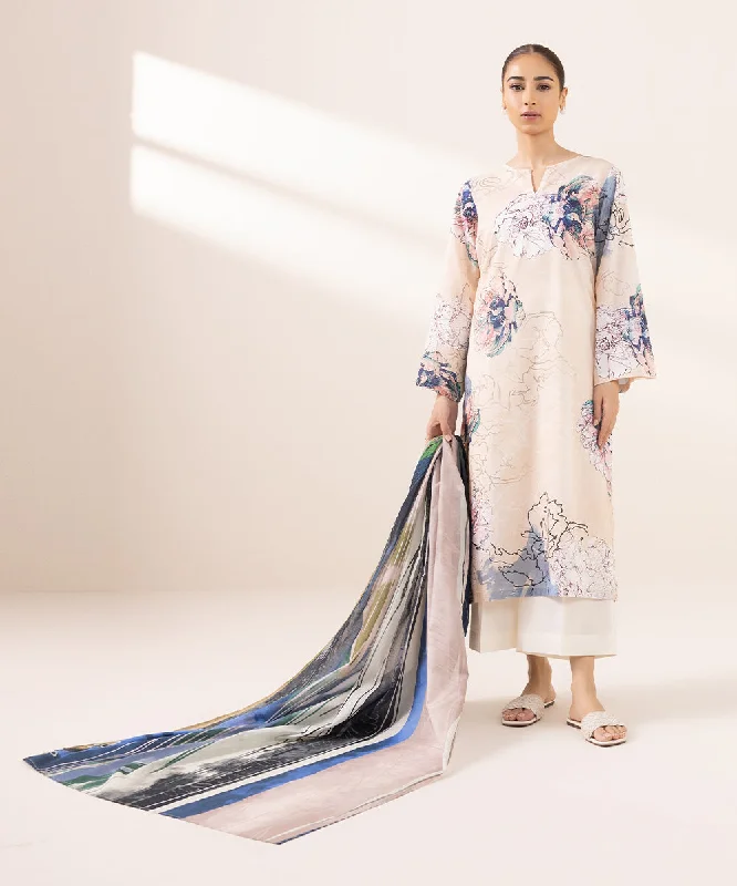 Printed Voile Dupatta