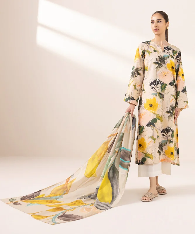 Printed Voile Dupatta