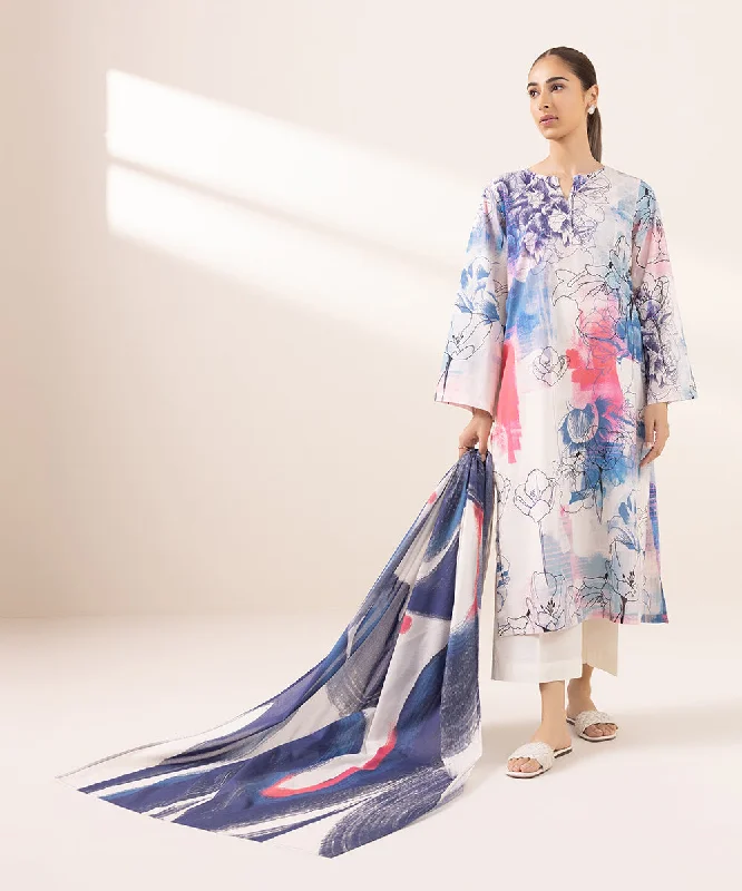 Printed Voile Dupatta