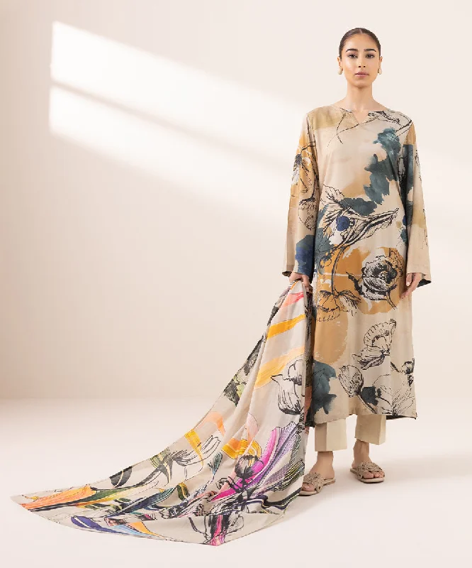 Printed Voile Dupatta