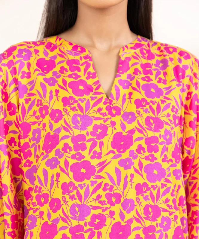 Printed Arabic Lawn Shirt