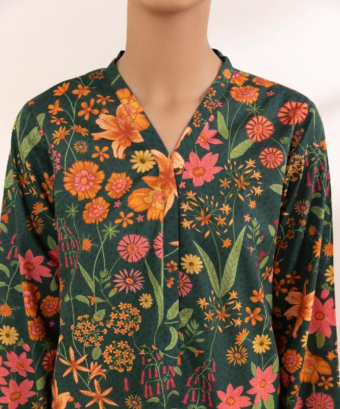 Printed Cotton Viscose Shirt