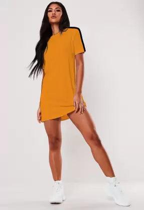 Women Night Dress (MUSTARD)