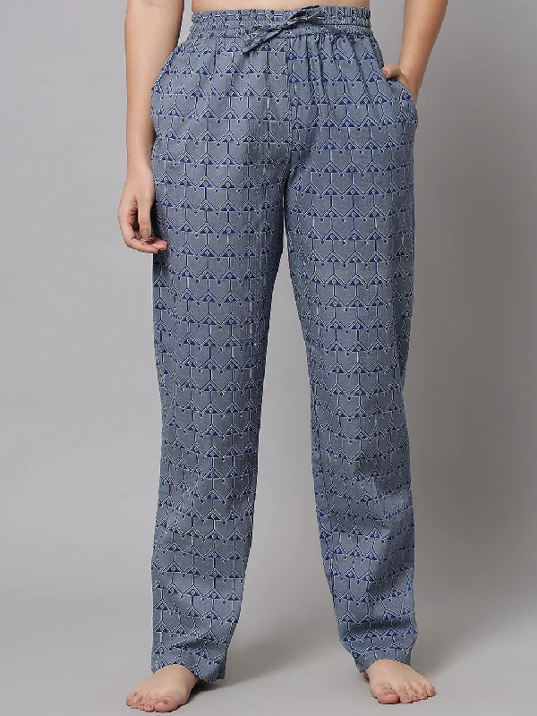 Tribal Print Pyjama - Blue