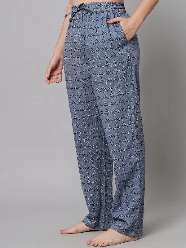 Tribal Print Pyjama - Blue