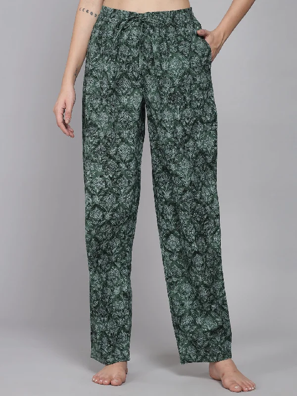 Floral Pyjama - Green