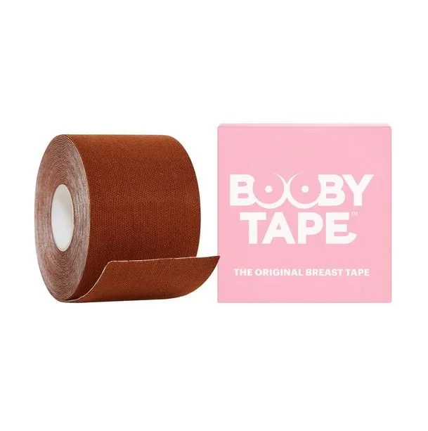 Booby Tape 5 M Booby Tape Brown Adhesive Roll