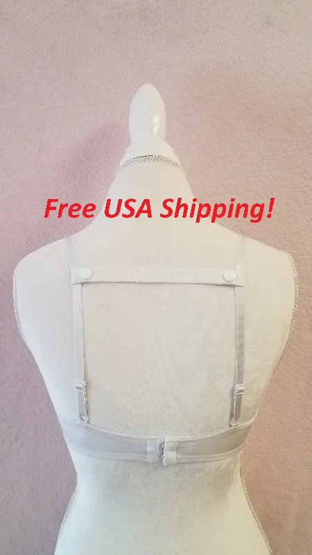 The Most Comfortable Bra Strap Holder (White)