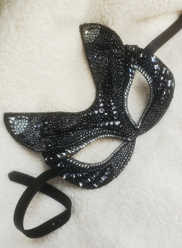 Crystallized Cat Mask