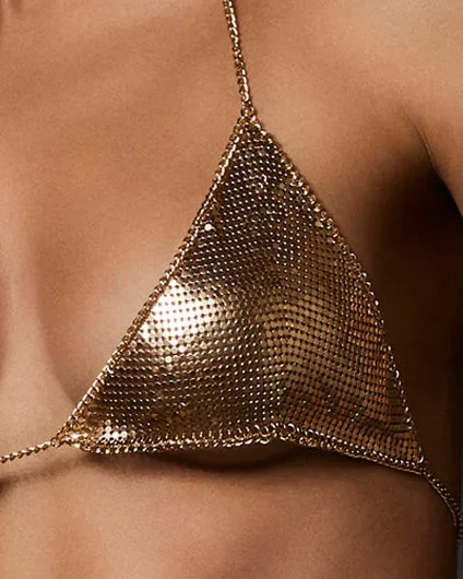 cyla-chainmail-soft-bra-gold