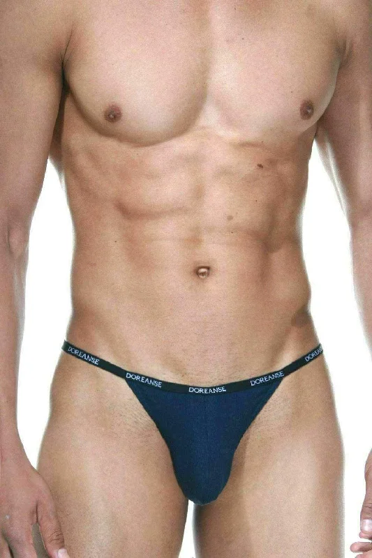 DOREANSE Thong Underwear Micro Modal G-String  Navy 1330 21