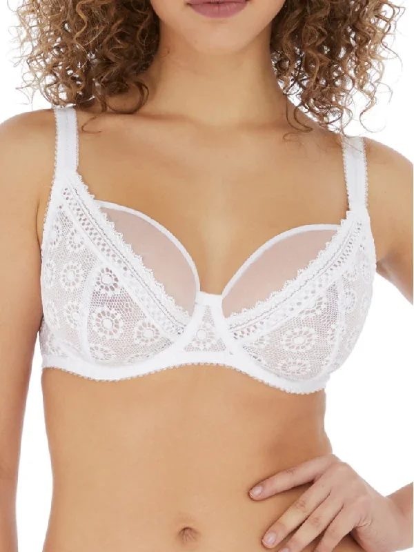 Love Note High Apex Bra - White