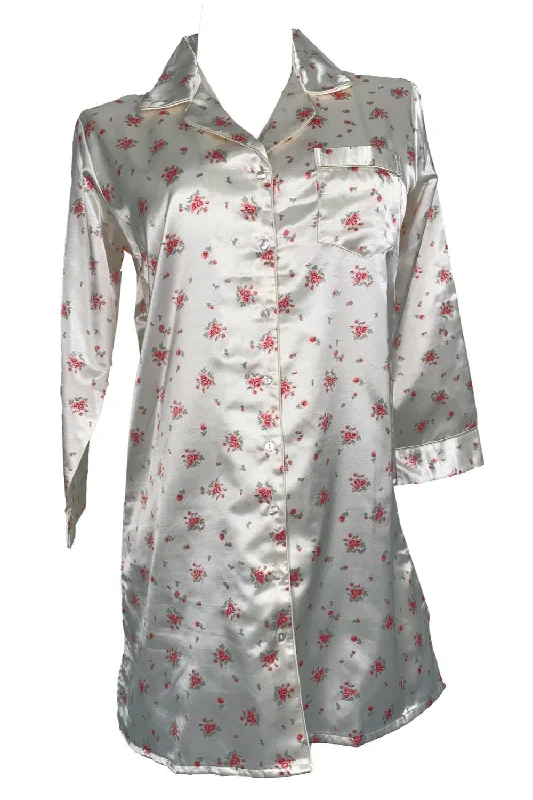 KayAnna Floral Nightshirt B12332 Pink Floral