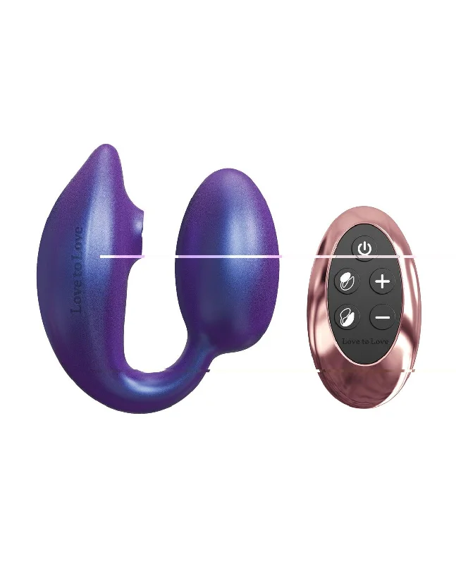 'love To Love Wonderlover Dual Stimulator - Iridescent Night