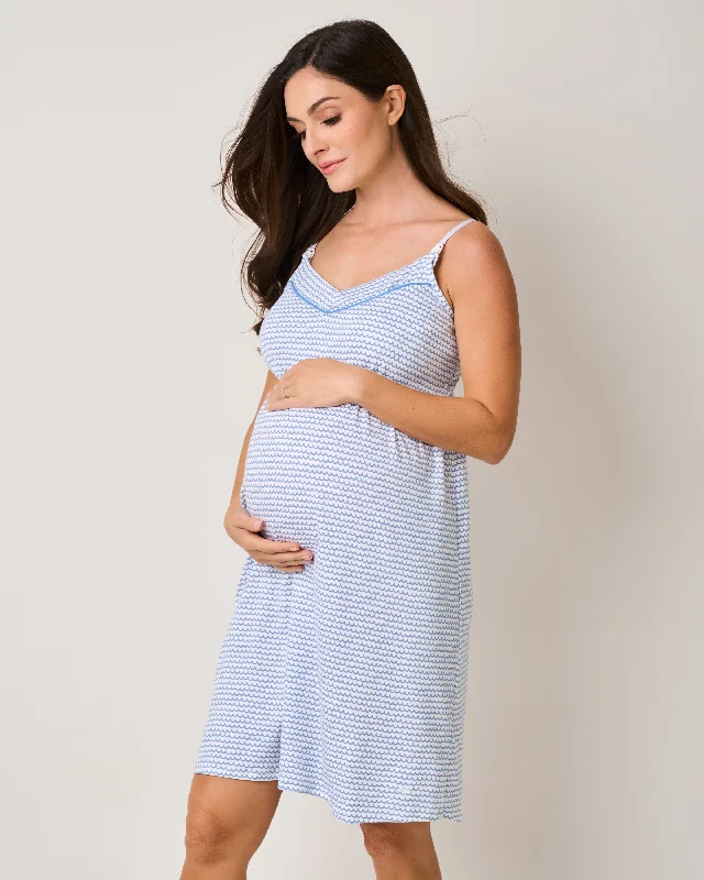 luxe-pima-la-mer-maternity-nightgown