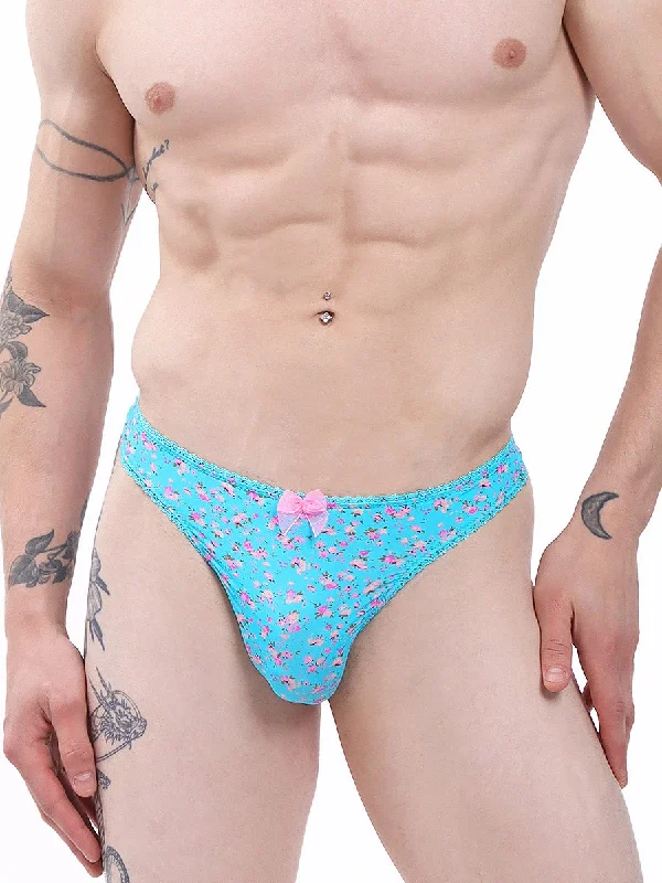 mens-blue-floral-print-picot-thong