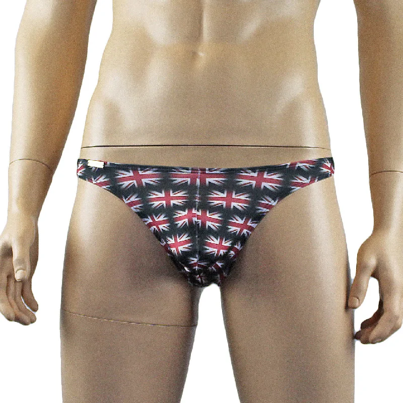 Mens UK British Low Rise Mini Thong