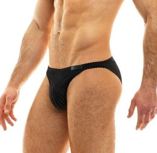 Modus Vivendi Low-Cut Briefs Tiffany's Velvet Mesh Black Brief 12012 29