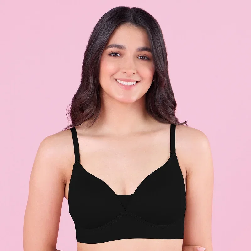 Nykd by Nykaa Barely There Bra-NYB362-Black