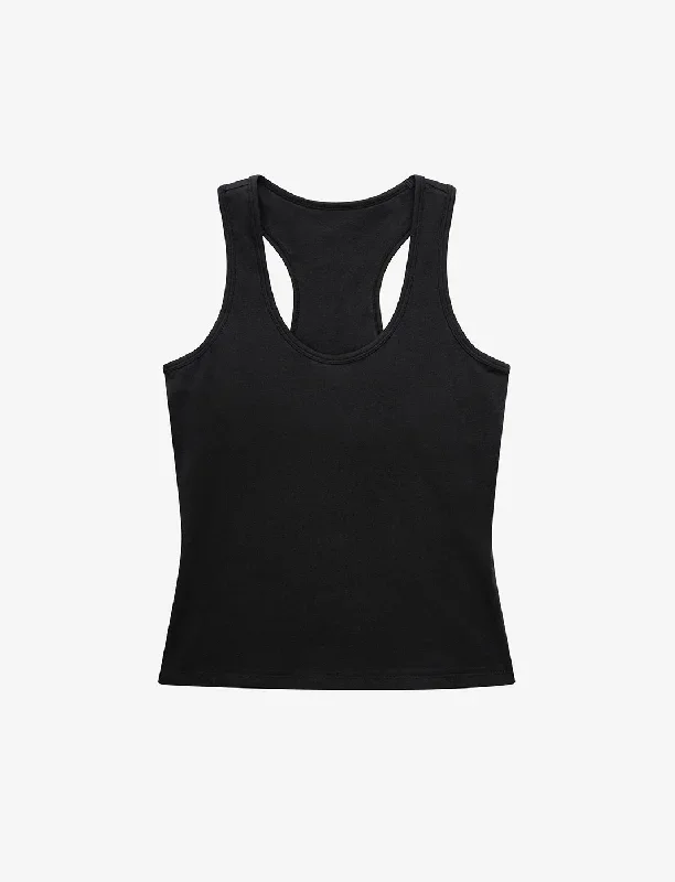 Organic Cloud Cotton Shelf Bra Tank