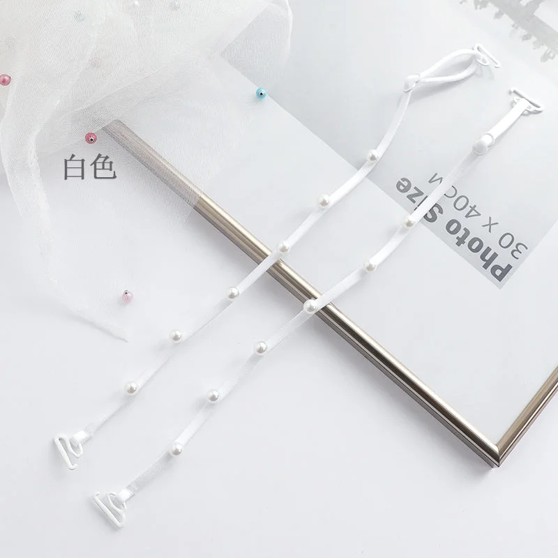 9 Color Pearl Bra Strap