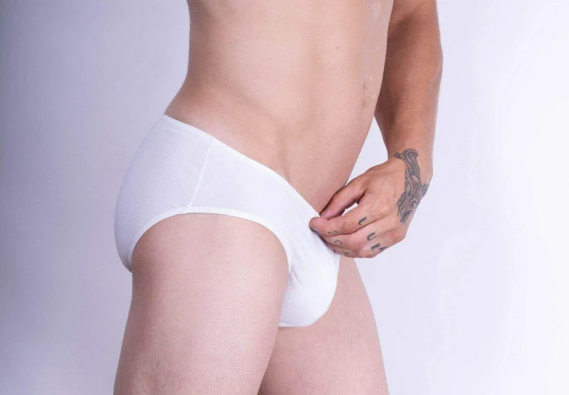 Punto Blanco Brief Invisible Slip Soft Cotton Briefs White 3619 25