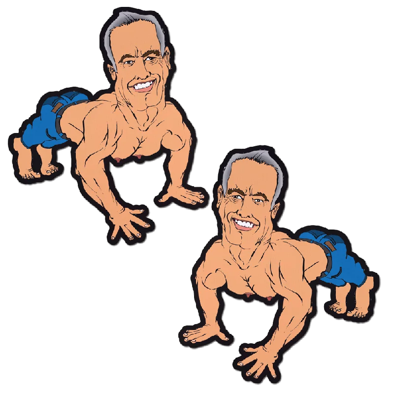 RFK Jr. Pasties Robert F Kennedy Push Up Muscle Man Nipple Covers by Pastease