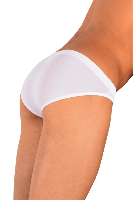 SMU Sexy Briefs Colors Mini Sheer Brief White 60003 15