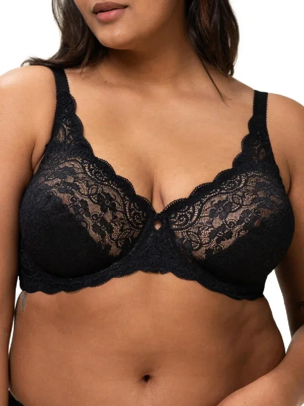 Amourette 300W High Apex Bra - Black