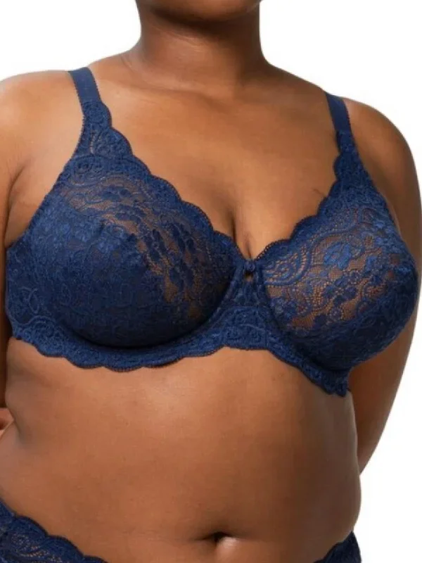 Amourette 300W High Apex Bra - Deep Water