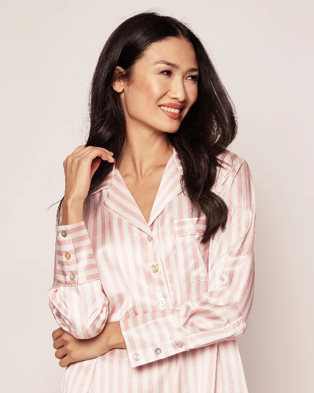 womens-pink-stripe-silk-nightshirt