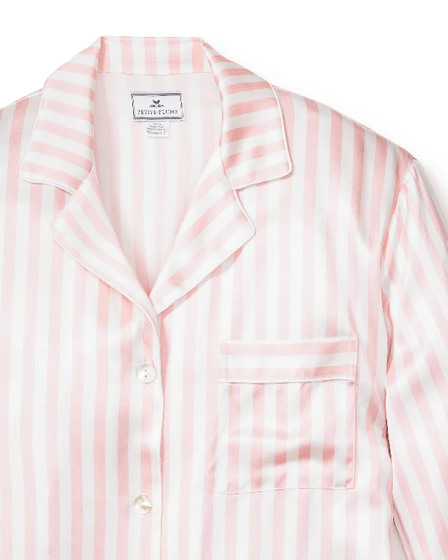 womens-pink-stripe-silk-nightshirt